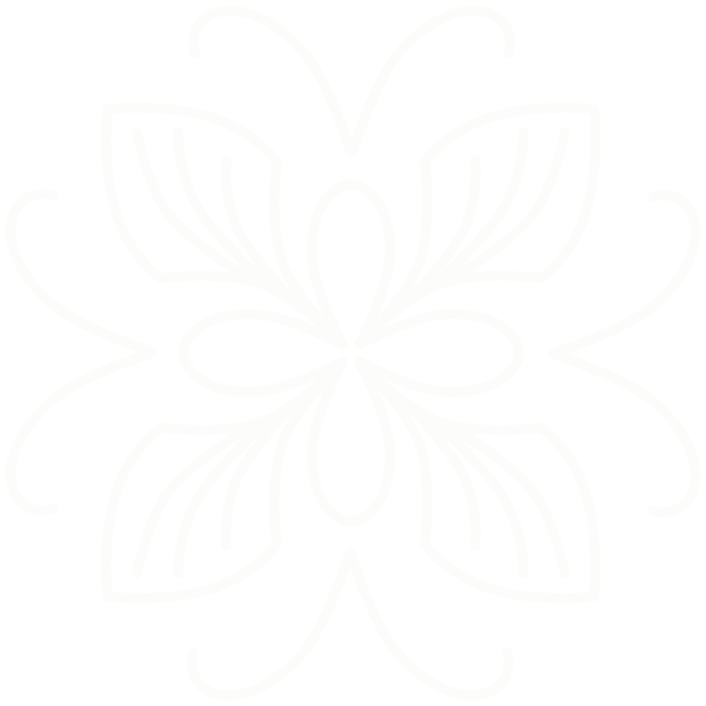 Ornament Safran weiss